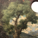 SOLD Wonderful Late 19th/Early 20th C. Painter's Palette with Landscape