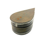 Lovely Antique Petal-Shaped Nesting Cutters in Extra Satisfying Tin