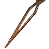 Betty & Ed, 1943, Presumed Trench Art Dagger-like Decorated Letter Opener