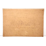 For the Kindergarten, Drawing Made Easy, Complete c. 1890 Drawing Stencil Set with Many Drawings
