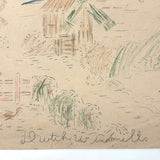 For the Kindergarten, Drawing Made Easy, Complete c. 1890 Drawing Stencil Set with Many Drawings