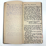 Old Ledger Turned 1971 Diary of High School Junior-Senior (Written in Pink Marker!)