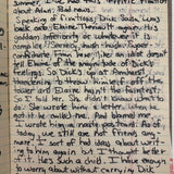 Old Ledger Turned 1971 Diary of High School Junior-Senior (Written in Pink Marker!)