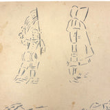 For the Kindergarten, Drawing Made Easy, Complete c. 1890 Drawing Stencil Set with Many Drawings