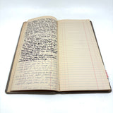 Old Ledger Turned 1971 Diary of High School Junior-Senior (Written in Pink Marker!)
