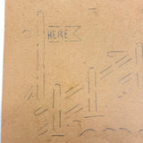 For the Kindergarten, Drawing Made Easy, Complete c. 1890 Drawing Stencil Set with Many Drawings