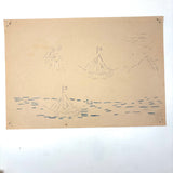 For the Kindergarten, Drawing Made Easy, Complete c. 1890 Drawing Stencil Set with Many Drawings