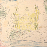 For the Kindergarten, Drawing Made Easy, Complete c. 1890 Drawing Stencil Set with Many Drawings