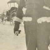 Santa at the Ends of the Earth, Atmospheric Old Snapshot Photo