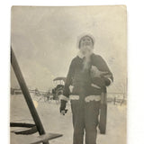 Santa at the Ends of the Earth, Atmospheric Old Snapshot Photo
