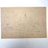 For the Kindergarten, Drawing Made Easy, Complete c. 1890 Drawing Stencil Set with Many Drawings