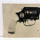 WAH's Revolver, Beaten Up, Iconic Feeling Old Photo Print on Card