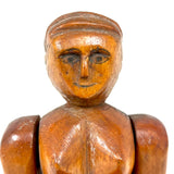 Very Limber Old Jig Woman with Wonderful Face and Sculptural Hair