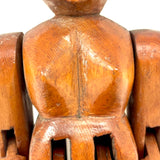 Very Limber Old Jig Woman with Wonderful Face and Sculptural Hair