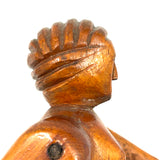 Very Limber Old Jig Woman with Wonderful Face and Sculptural Hair