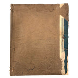 Traditional Chinese Medicine: Fantastic c. Early 20th C. Notebook Full of Illustrative Drawings (Copy)