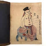 Traditional Chinese Medicine: Fantastic c. Early 20th C. Notebook Full of Illustrative Drawings (Copy)