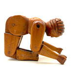 Very Limber Old Jig Woman with Wonderful Face and Sculptural Hair