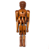 Very Limber Old Jig Woman with Wonderful Face and Sculptural Hair