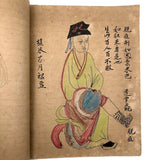 Traditional Chinese Medicine: Fantastic c. Early 20th C. Notebook Full of Illustrative Drawings (Copy)