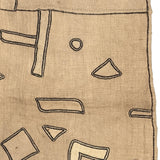 Striking c. 2nd Quarter 20th Century Kuba (Bushong) Rafia Skirt Panel with Applique