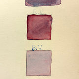 Elsie Zimmerman's Elementary School Watercolor Color Chart, c. 1930s