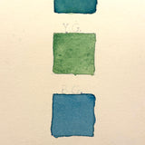 Elsie Zimmerman's Elementary School Watercolor Color Chart, c. 1930s