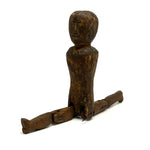 Very Old Carved Folk Art Jig Doll with Marvelous Patina