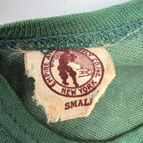 (With A Nod to Jaylen Brown) c. 1930s Green Knit Small Empire Athletic Supply Co. Basketball Jersey with Hand-Sewn No. 7