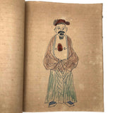 Traditional Chinese Medicine: Fantastic c. Early 20th C. Notebook Full of Illustrative Drawings (Copy)
