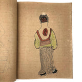 Traditional Chinese Medicine: Fantastic c. Early 20th C. Notebook Full of Illustrative Drawings (Copy)