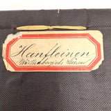 Subtle But Beautiful Antique German Hanfleinen (Hemp Linen) Sample Book in