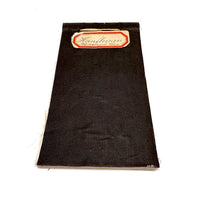 Subtle But Beautiful Antique German Hanfleinen (Hemp Linen) Sample Book in