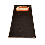 Subtle But Beautiful Antique German Hanfleinen (Hemp Linen) Sample Book in