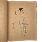 Traditional Chinese Medicine: Fantastic c. Early 20th C. Notebook Full of Illustrative Drawings (Copy)