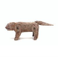 Wonderfully Aged Old Jointed Folk Art Animal