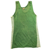 (With A Nod to Jaylen Brown) c. 1930s Green Knit Small Empire Athletic Supply Co. Basketball Jersey with Hand-Sewn No. 7