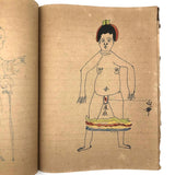 Traditional Chinese Medicine: Fantastic c. Early 20th C. Notebook Full of Illustrative Drawings (Copy)