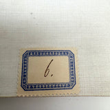 Subtle But Beautiful Antique German Hanfleinen (Hemp Linen) Sample Book in