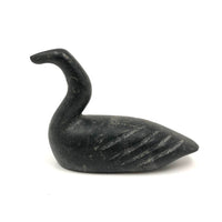 Large Inuit Carved Bird with Wonderfully Snaking Neck
