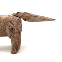 Wonderfully Aged Old Jointed Folk Art Animal