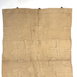 Striking c. 2nd Quarter 20th Century Kuba (Bushong) Rafia Skirt Panel with Applique