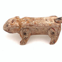 Wonderfully Aged Old Jointed Folk Art Animal