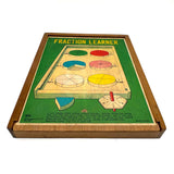 Very Satisfying Shackman Fraction Learner Set, Complete with Spinner, 1960s