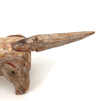 Wonderfully Aged Old Jointed Folk Art Animal