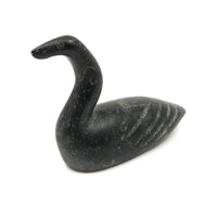 Large Inuit Carved Bird with Wonderfully Snaking Neck