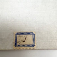 Subtle But Beautiful Antique German Hanfleinen (Hemp Linen) Sample Book in