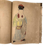 Traditional Chinese Medicine: Fantastic c. Early 20th C. Notebook Full of Illustrative Drawings (Copy)