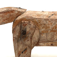 Wonderfully Aged Old Jointed Folk Art Animal