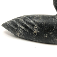 Large Inuit Carved Bird with Wonderfully Snaking Neck